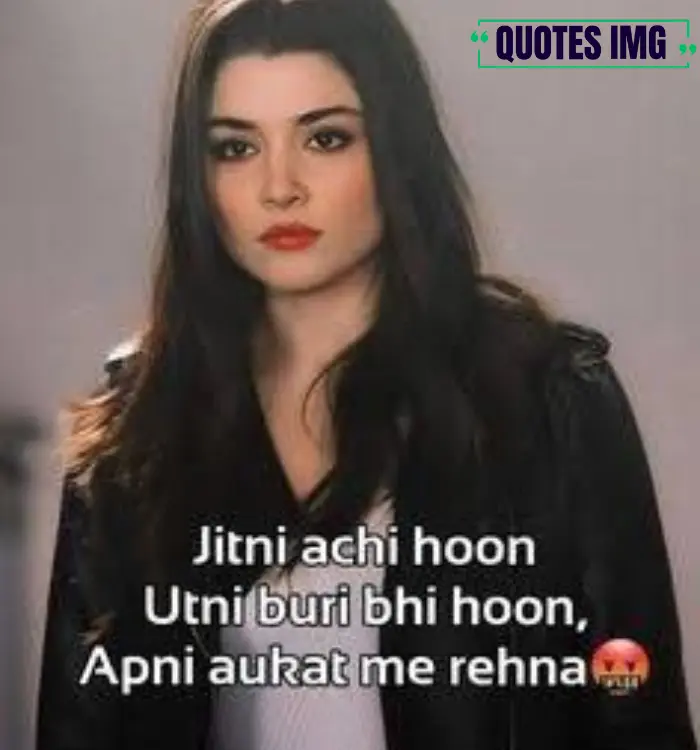 Killer attitude quotes for girls in english