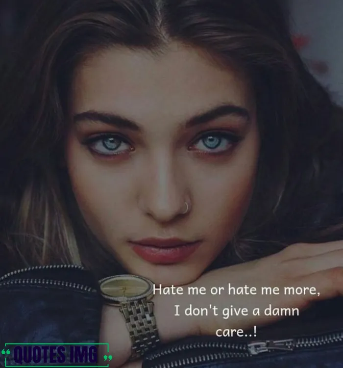 Killer attitude quotes for girls in english