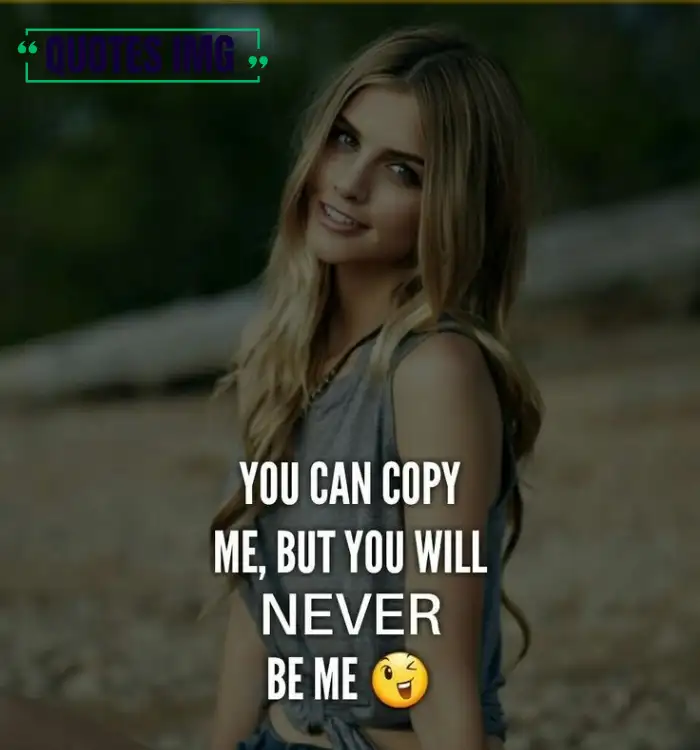 Killer attitude quotes for girls in english