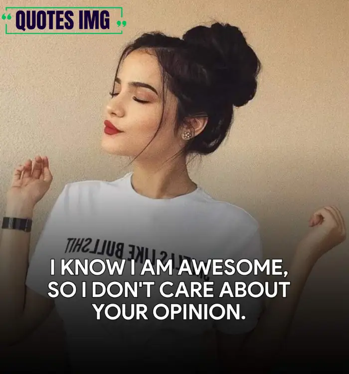 Killer attitude quotes for girls in english