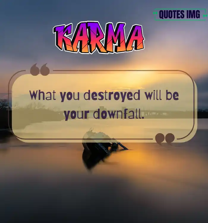 Karma cheating quotes 