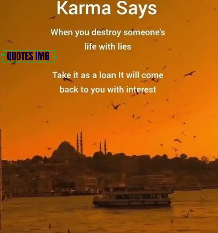 Karma cheating quotes 