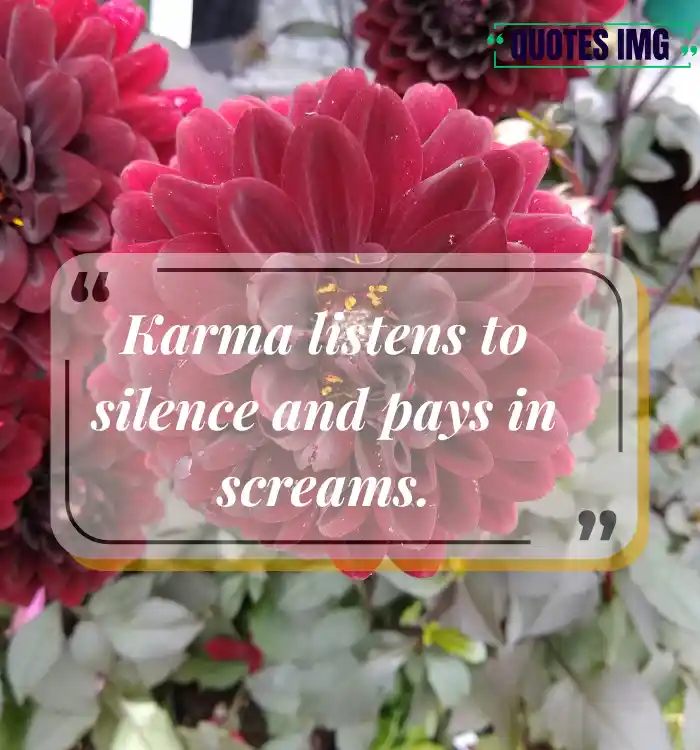 Karma cheating quotes 