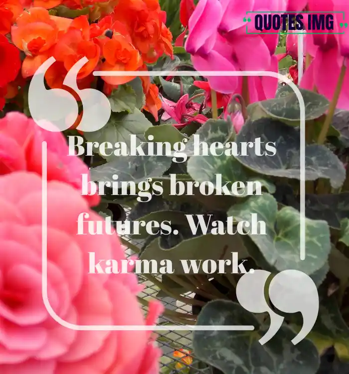 Karma cheating quotes 