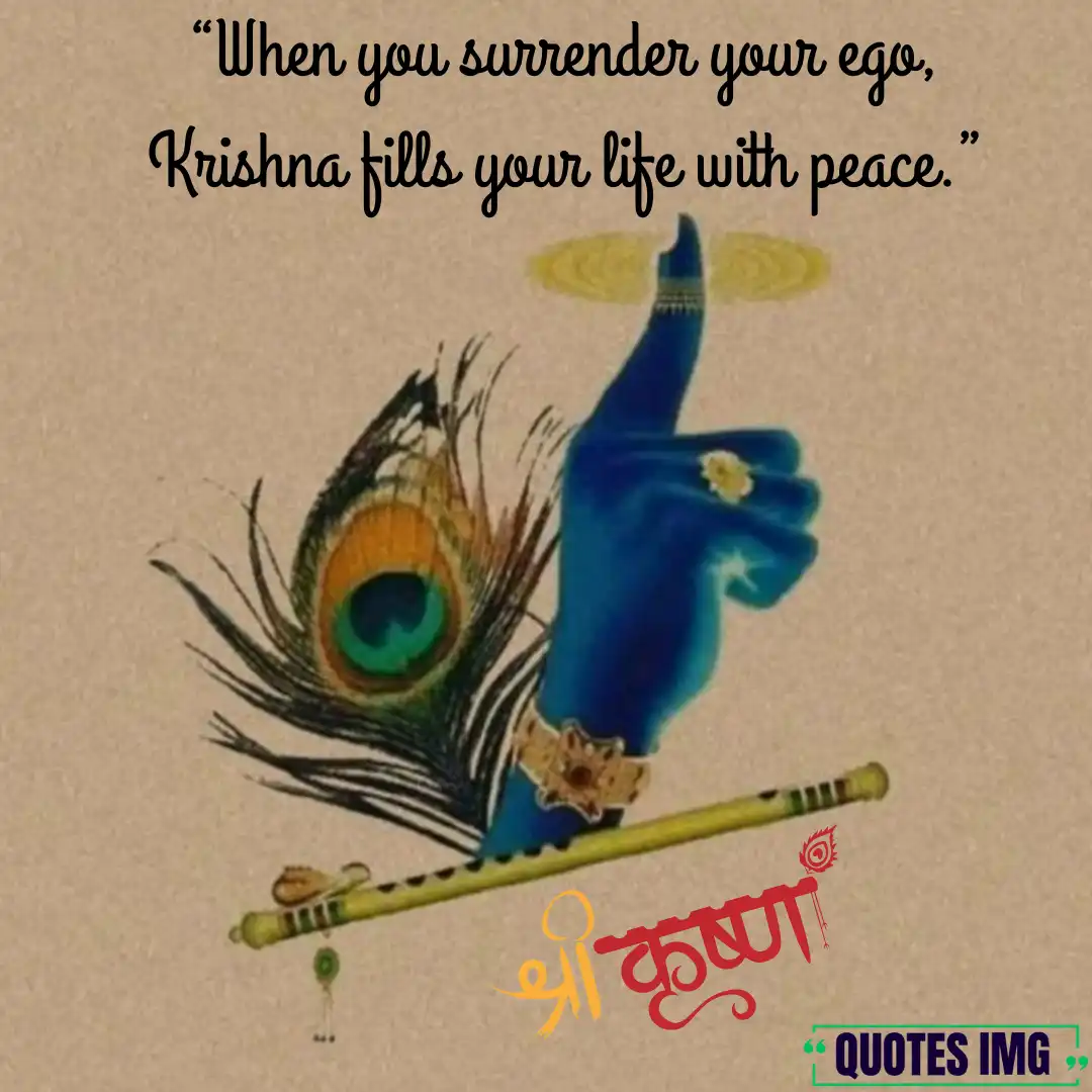 Positive Krishna Quotes on Life