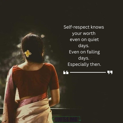 Self Respect Quotes