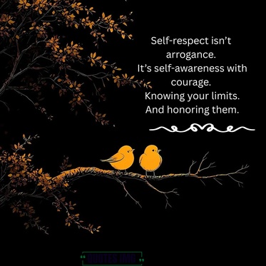 Self Respect Quotes