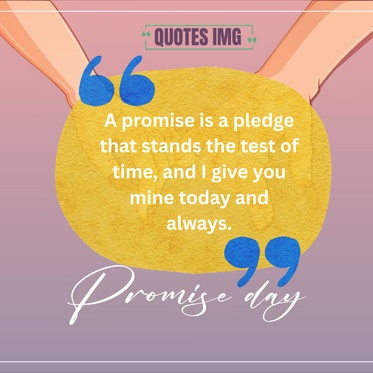 Promise Day Quotes