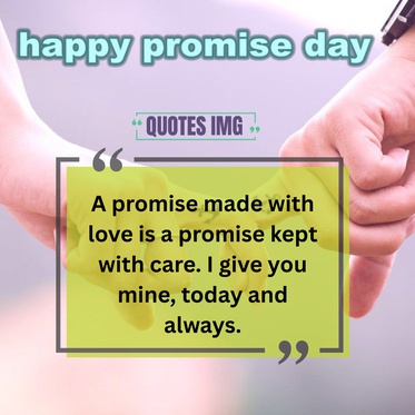 Promise Day Quotes