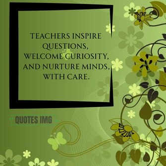 Teachers Day Quotes