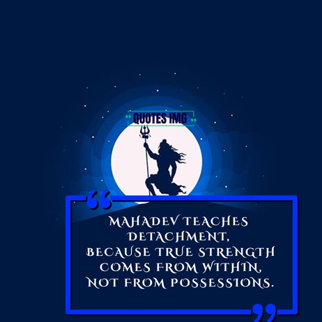 mahadev quotes