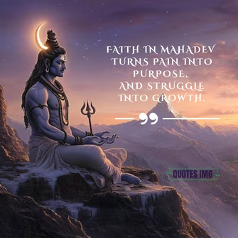mahadev quotes