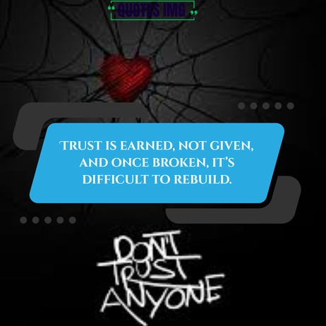 don't trust anyone quotes