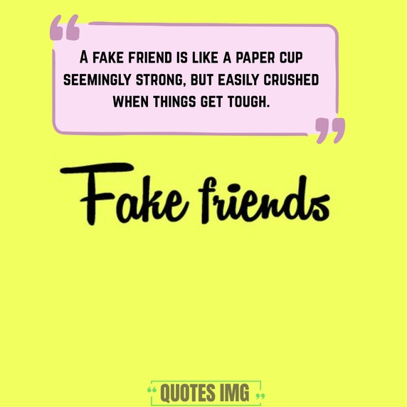 Fake Friends Quotes