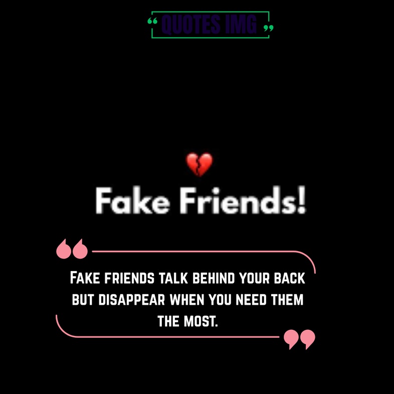 Fake Friends Quotes