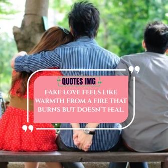 fake love quotes